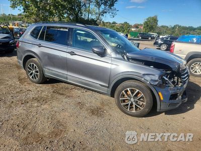 Czwarte zdjęcie samochodu z boku: 2021 VOLKSWAGEN TIGUAN SE VIN:3VV3B7AX6MM048747 - miniatura