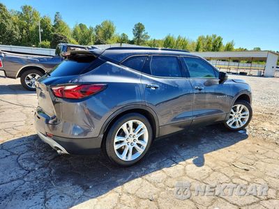 Trzecie zdjęcie samochodu z tyłu: 2021 CHEVROLET BLAZER 3LT VIN:3GNKBDRS3MS521055 - miniatura