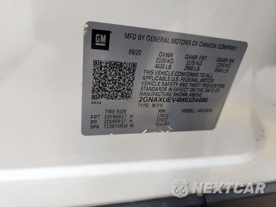 Zdjęcie 12 z 12 samochodu: 2021 CHEVROLET EQUINOX LT VIN:2GNAXUEV4M6104488 - miniatura