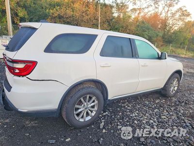 Trzecie zdjęcie samochodu z tyłu: 2017 DODGE DURANGO SXT VIN:1C4RDJAG7HC907741 - miniatura