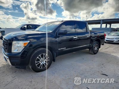 2021 NISSAN TITAN SV 1N6AA1EFXMN526517 - główne zdjęcie licytacji z USA - miniatura
