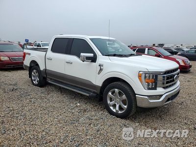 Czwarte zdjęcie samochodu z boku: 2021 FORD F150 SUPERCREW VIN:1FTFW1E82MFA50754 - miniatura