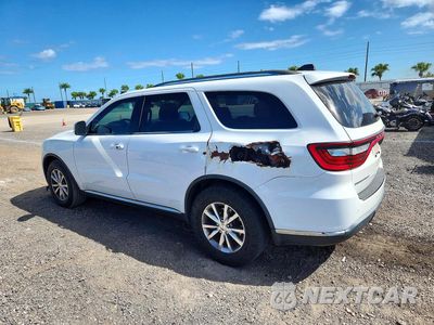Drugie zdjęcie samochodu z przodu: 2014 DODGE DURANGO LIMITED VIN:1C4RDHDG1EC367352 - miniatura