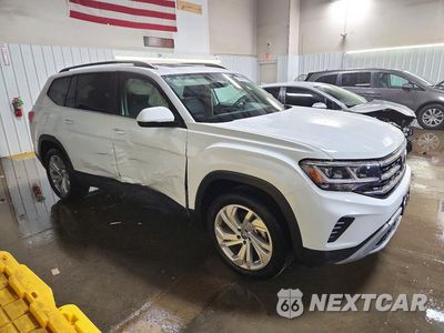 Czwarte zdjęcie samochodu z boku: 2023 VOLKSWAGEN ATLAS SE VIN:1V2KR2CAXPC536542 - miniatura