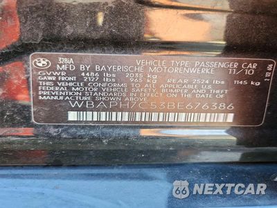 Zdjęcie 12 z 12 samochodu: 2011 BMW 328 I VIN:WBAPH7C53BE676386 - miniatura