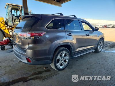 Trzecie zdjęcie samochodu z tyłu: 2014 TOYOTA HIGHLANDER LIMITED VIN:5TDYKRFH6ES006405 - miniatura