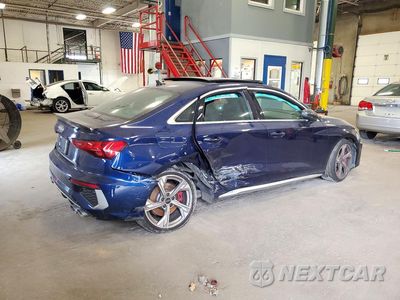 Trzecie zdjęcie samochodu z tyłu: 2023 AUDI S3 PREMIUM PLUS VIN:WAUH3DGY0PA064067 - miniatura
