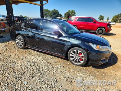 Czwarte zdjęcie samochodu z boku: 2015 HONDA ACCORD SPORT VIN:1HGCR2F59FA221151 - miniatura