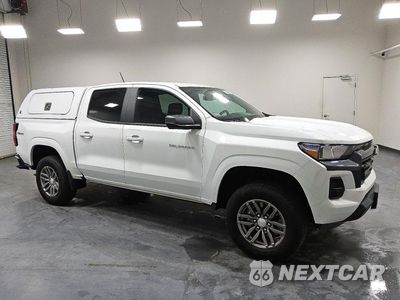 Czwarte zdjęcie samochodu z boku: 2023 CHEVROLET COLORADO LT VIN:1GCGTCEC0P1188825 - miniatura