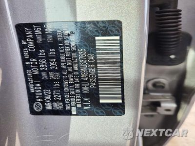 Zdjęcie 12 z 12 samochodu: 2022 HYUNDAI ELANTRA SE VIN:KMHLL4AG9NU337835 - miniatura