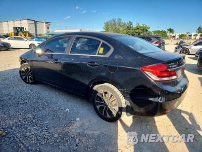 Drugie zdjęcie samochodu z przodu: 2014 HONDA CIVIC EX VIN:19XFB2F86EE071232 - miniatura