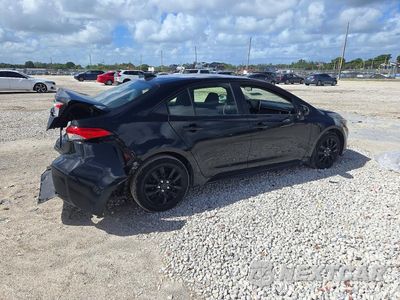 Trzecie zdjęcie samochodu z tyłu: 2020 TOYOTA COROLLA LE VIN:JTDEPRAE8LJ089993 - miniatura
