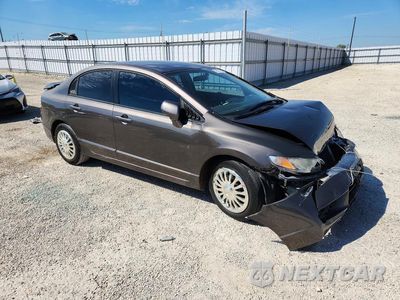 Czwarte zdjęcie samochodu z boku: 2010 HONDA CIVIC LX VIN:2HGFA1F59AH539960 - miniatura