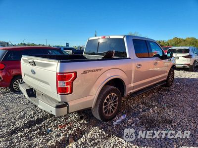 Trzecie zdjęcie samochodu z tyłu: 2018 FORD F150 SUPERCREW VIN:1FTEW1C58JKF65748 - miniatura