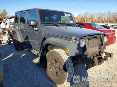 Czwarte zdjęcie samochodu z boku: 2016 JEEP WRANGLER UNLIMITED SPORT VIN:1C4BJWDG0GL337342 - miniatura