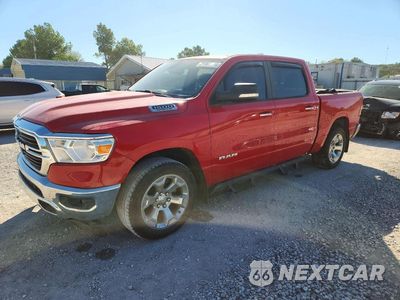 2019 RAM 1500 BIG HORN/LONE STAR 1C6RREFT5KN635031 - główne zdjęcie licytacji z USA - miniatura