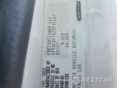 Zdjęcie 12 z 14 samochodu: 2007 FREIGHTLINER M2 106 MEDIUM DUTY VIN:1FVACWCT87HY91627 - miniatura