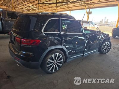 Trzecie zdjęcie samochodu z tyłu: 2020 MERCEDES-BENZ GLB 250 VIN:W1N4M4GB3LW029927 - miniatura