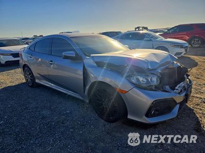 Czwarte zdjęcie samochodu z boku: 2018 HONDA CIVIC SI VIN:2HGFC1E57JH705498 - miniatura