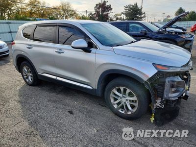 Czwarte zdjęcie samochodu z boku: 2019 HYUNDAI SANTA FE SE VIN:5NMS2CAD0KH026588 - miniatura