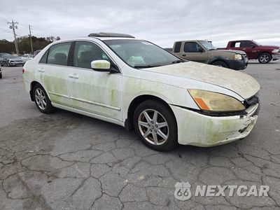 Czwarte zdjęcie samochodu z boku: 2003 HONDA ACCORD EX VIN:1HGCM66523A058666 - miniatura