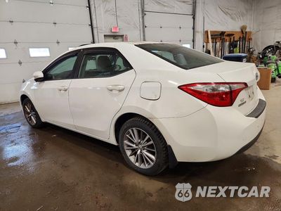 Drugie zdjęcie samochodu z przodu: 2014 TOYOTA COROLLA LE PLUS VIN:2T1BURHE2EC224773 - miniatura
