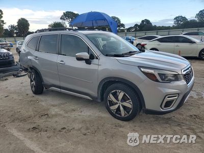 Czwarte zdjęcie samochodu z boku: 2021 SUBARU FORESTER TOURING VIN:JF2SKAXC9MH573433 - miniatura