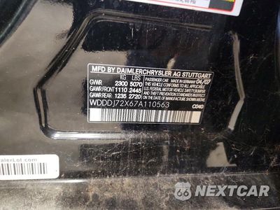 Zdjęcie 12 z 12 samochodu: 2007 MERCEDES-BENZ CLS 550 VIN:WDDDJ72X67A110563 - miniatura