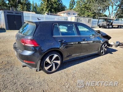 Trzecie zdjęcie samochodu z tyłu: 2020 VOLKSWAGEN GTI S VIN:3VW5T7AU2LM004170 - miniatura