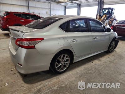 Trzecie zdjęcie samochodu z tyłu: 2013 NISSAN SENTRA S VIN:3N1AB7AP6DL769844 - miniatura