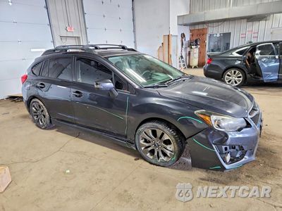 Czwarte zdjęcie samochodu z boku: 2015 SUBARU IMPREZA SPORT VIN:JF1GPAU66F8295507 - miniatura