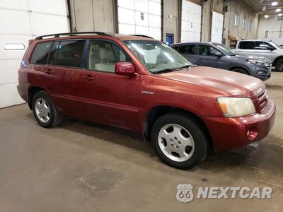 Czwarte zdjęcie samochodu z boku: 2004 TOYOTA HIGHLANDER LIMITED VIN:JTEDP21A640016012 - miniatura
