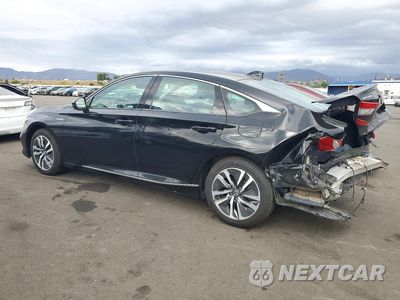 Drugie zdjęcie samochodu z przodu: 2021 HONDA ACCORD HYBRID EXL VIN:1HGCV3F58MA011770 - miniatura