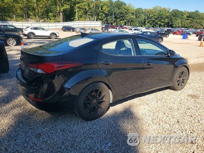 Trzecie zdjęcie samochodu z tyłu: 2016 HYUNDAI ELANTRA SE VIN:KMHDH4AE0GU635312 - miniatura