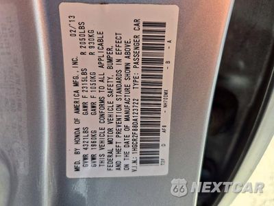 Zdjęcie 13 z 13 samochodu: 2013 HONDA ACCORD EXL VIN:1HGCR2F88DA123722 - miniatura