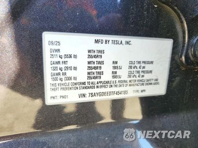 Zdjęcie 13 z 13 samochodu: 2026 TESLA MODEL Y VIN:7SAYGDEE0TF454185 - miniatura
