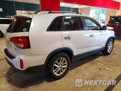 Trzecie zdjęcie samochodu z tyłu: 2014 KIA SORENTO LX VIN:5XYKTDA69EG517048 - miniatura
