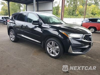 Czwarte zdjęcie samochodu z boku: 2019 ACURA RDX ADVANCE VIN:5J8TC2H73KL021607 - miniatura