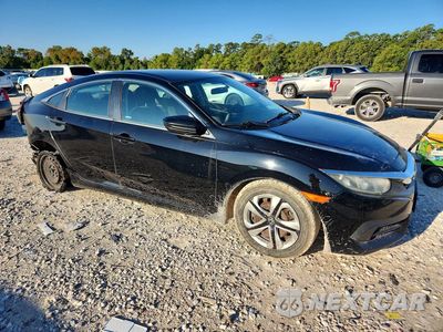 Czwarte zdjęcie samochodu z boku: 2016 HONDA CIVIC LX VIN:2HGFC2F50GH520741 - miniatura