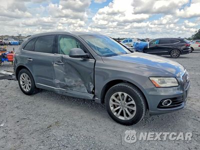 Czwarte zdjęcie samochodu z boku: 2016 AUDI Q5 PREMIUM PLUS VIN:WA1L2AFP1GA031791 - miniatura