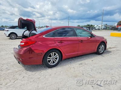 Trzecie zdjęcie samochodu z tyłu: 2016 HYUNDAI SONATA SE VIN:5NPE24AFXGH411770 - miniatura