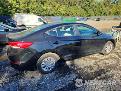 Trzecie zdjęcie samochodu z tyłu: 2017 HYUNDAI ELANTRA SE VIN:KMHD74LF2HU404910 - miniatura