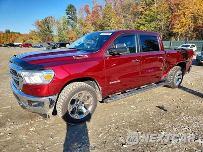 2019 RAM 1500 BIG HORN/LONE STAR 1C6SRFMTXKN552253 - główne zdjęcie licytacji z USA - miniatura