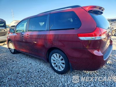 Drugie zdjęcie samochodu z przodu: 2011 TOYOTA SIENNA XLE 7-PASSENGER VIN:5TDDK3DC6BS016866 - miniatura