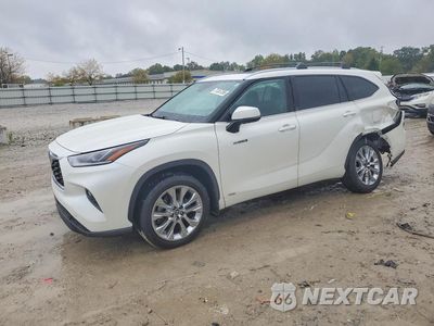 2021 TOYOTA HIGHLANDER HYBRID LIMITED 5TDDBRCHXMS523546 - główne zdjęcie licytacji z USA - miniatura