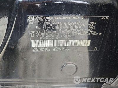 Zdjęcie 13 z 13 samochodu: 2013 TOYOTA RAV4 XLE VIN:2T3WFREV4DW026457 - miniatura