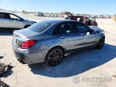 Trzecie zdjęcie samochodu z tyłu: 2020 MERCEDES-BENZ C-CLASS AMG C43 VIN:W1KWF6EB4LR571213 - miniatura