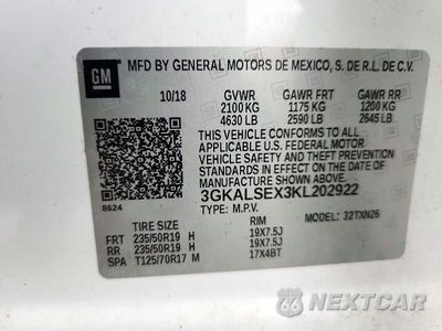 Zdjęcie 13 z 13 samochodu: 2019 GMC TERRAIN DENALI VIN:3GKALSEX3KL202922 - miniatura