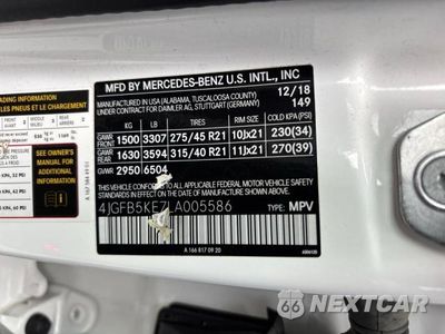 Zdjęcie 10 z 14 samochodu: 2020 MERCEDES-BENZ GLE 450 4MATIC VIN:4JGFB5KE7LA005586 - miniatura