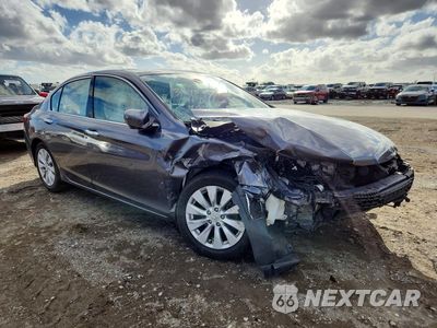 Czwarte zdjęcie samochodu z boku: 2015 HONDA ACCORD EXL VIN:1HGCR3F89FA021791 - miniatura